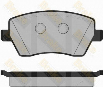 BRAKE ENGINEERING pa1435 -  Комплект тормозных колодок, дисковый тормоз